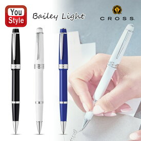【2/10 01:59まで★最大3500円クーポン＆P5倍要エントリー】クロス CROSS セレクチップ ローラーボール ベイリーライト Bailey Light CT ブラック NAT0745-1/ホワイト NAT0745-2/ブルー NAT0745-4 水性ボールペン 筆記具 文房具 事務用品 誕生日 プレゼント 就職 入学 卒業