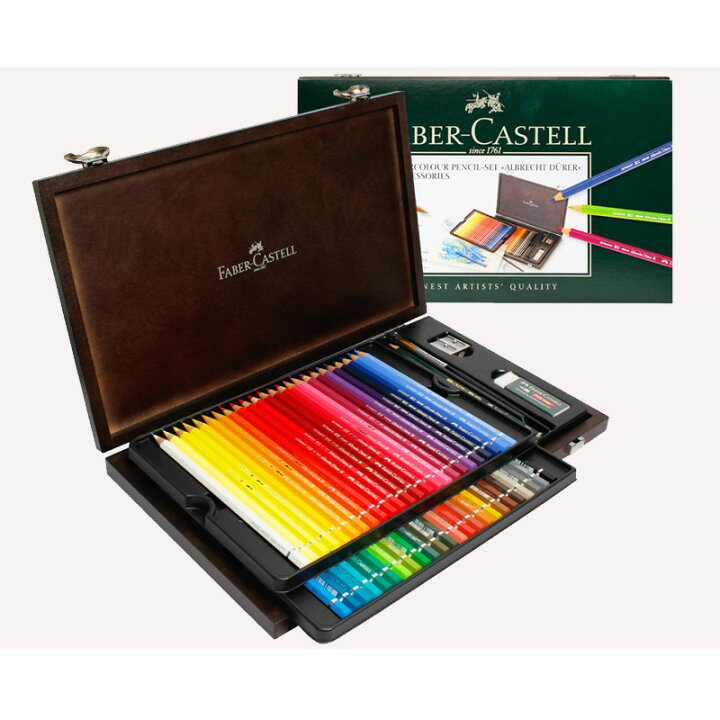 楽天市場】ファーバーカステル Faber-Castell 水彩色鉛筆 アルブレヒト 