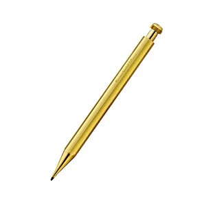 【10/1〜31ポイント5倍要エントリー】名入れ シャープペン KAWECO カヴェコ シャーペン ペンシル スペシャル SPECIAL 0.5mm 0.7mm 0.9mm 2.0mm ブラス 金色 ゴールド PS-05BR/PS-07BR/PS-09BR/PS-20BR 全4種類 真鍮