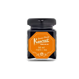 【あす楽】カヴェコ KAWECO 万年筆用ボトルインク 50ml ミッドナイトブルー パールブラック ロイヤルブルー パームグリーン スモーキーグレー パラダイスブルー サンライズオレンジ サマーパープル ルビーレッド キャラメルブラウン 1000219 全10色 INK 文房具