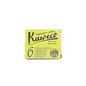 カヴェコ KAWECO 万年筆用 インクカートリッジ 6本入 全11色 INK 文房具