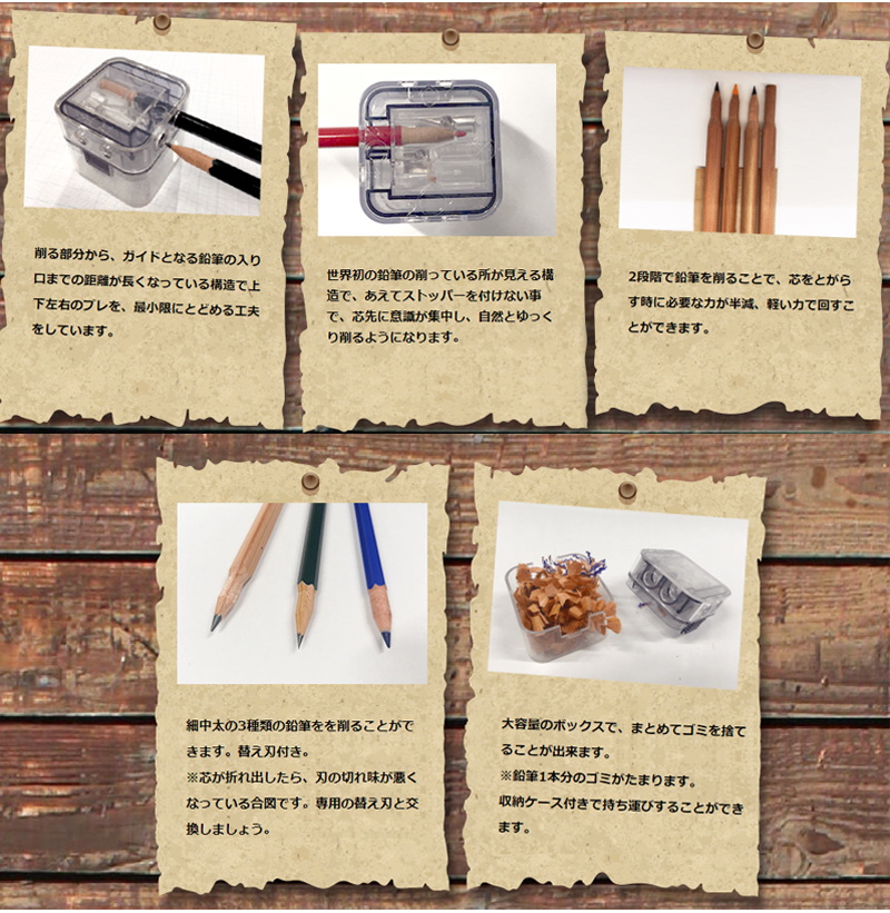 楽天市場】【あす楽対応可】北星鉛筆 KITA-BOSHI PENCIL 鉛筆削り器