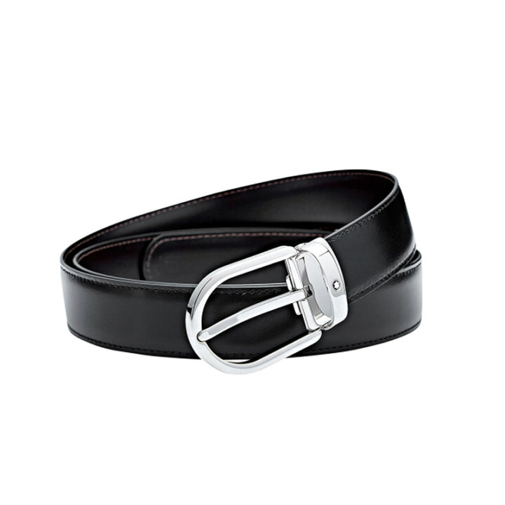 楽天市場】モンブラン MONTBLANC メンズ レザー ベルト リバーシブル 