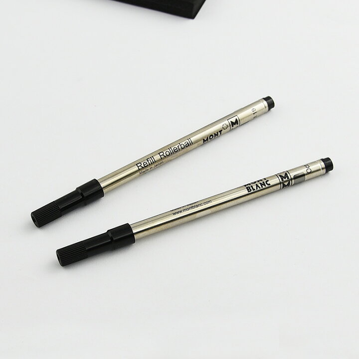 最高級 モンブラン ローラーボール リフィル 替芯 ブラック 中字 M Montblanc Discoversvg Com