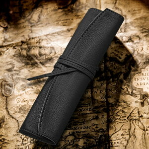 【10/1〜31ポイント5倍要エントリー】パイロット PILOT ペンケース Pensemble ペンサンブル 牛革 ロール 1本差 ペンポケット ロング 02 ブラック PSR1-02-B/ブラックレッド PSR1-02-BR/レッド PSR1-02-R 太軸