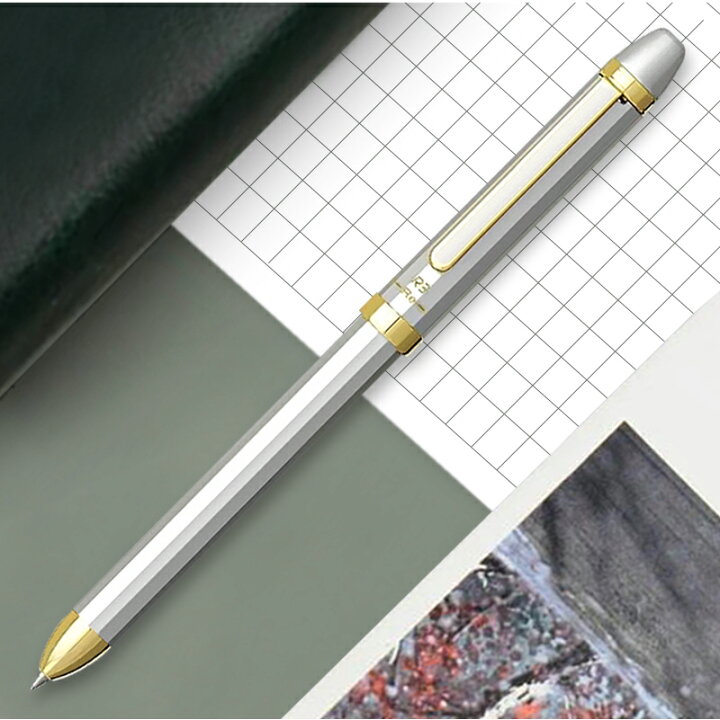 楽天市場 プラチナ万年筆 ダブルアクションr3 複合筆記具 Platinum Double3 Action 複合ペン シャープペンシル0 5mm ボールペン黒 赤 0 7mm シルバー Mwb 2500r 9 記念品 文房具 You Style