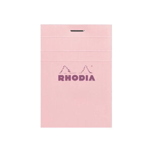 【10/1〜31ポイント5倍要エントリー】ロディア RHODIA ブロックロディア カラーズ No.11 5mm方眼 74×105mm 80枚 1冊入 ターコイズ 11296/ブルー 11297/プラム 11298/ピンク 11302 Bloc rhodia COULEURS オフィス 文
