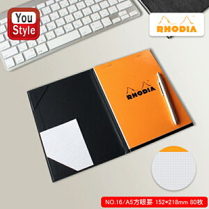 y10/1`31|Cg5{vGg[zfBA RHODIA n[hJo[  ubN NO.16/A5r 152*218mm 80(160y[W) rdhc16bk Mtg v[g j LOi a j  AE w 