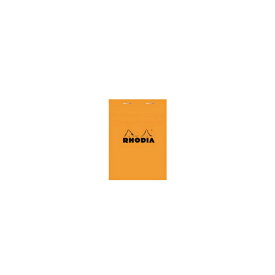 【あす楽対応可】ロディア RHODIA ブロック メモ帳 NO.14 方眼/横罫 110mm*170mm 160ページ(80枚) 10冊セット+2冊おまけ(12冊) オレンジ/ブラックcf14200/cf142009/cf14600