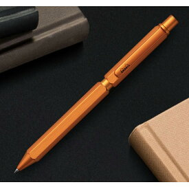 【あす楽】ロディア Rhodia SCRIPT スクリプト マルチペン ボールペン 0.5mm（黒・赤）メカニカルペンシル 0.5mm MULTI PEN オレンジ CF9340 ブラック CF9342 セージ CF9344 ゴールド CF9345 複合筆記具 多機能ペン/マルチファンクション/複合ペン