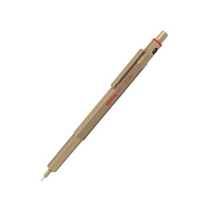 【10/1〜31ポイント5倍要エントリー】ロットリング ROTRING 製図用ペンシル 600 シャープペンシル 0.5mm ローズゴールド 2158794/パールホワイト 2158795/ゴールド 2158796/ブラック 1904443/シルバー 1904445/