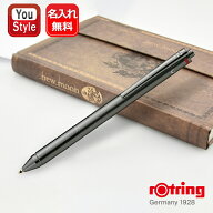 【P5倍要エントリー】名入れ 多機能ペン ロットリング ROTRING マルチペン 4 in 1 ボールペン（黒・赤・…