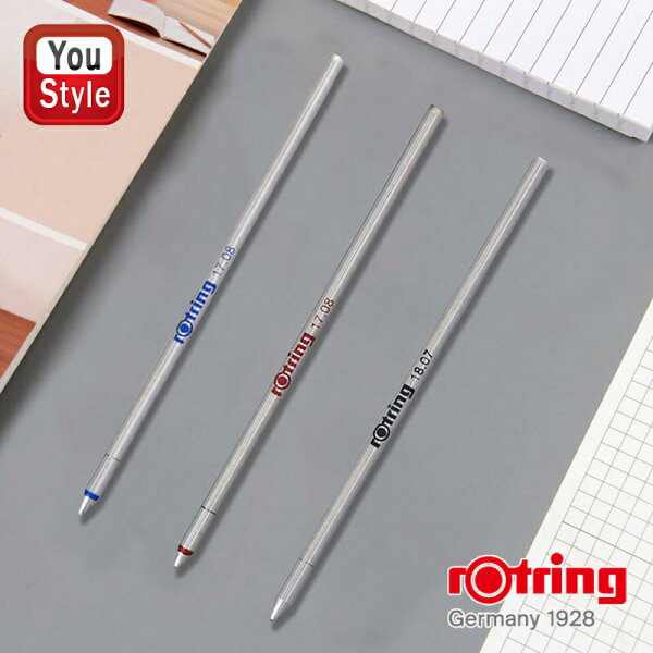 【9/10限定★10％クーポン＆P5倍要エントリー】 ロットリング ROTRING ボールペン替芯 F 細字 600 3in1 4in1 1本入 ブルー S0R074420/ROT-2184814 レッド S0R074422/ROT-2184815 ブラック S0R074426/ROT-2184816 文房具 事務用品 替芯 ギフト プレゼント お祝い