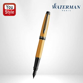 【1/1〜1/31ポイント5倍要エントリー】在庫一掃 赤字セール ウォーターマン WATERMAN 万年筆 エキスパート ゴールドRT 2119270 筆記具 文房具 入学祝い 就職祝 ギフト プレゼント お祝い 記念品 キャップ式万年筆