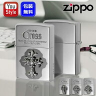 【P5倍要エントリー】 ジッポー ZIPPO ライター クロスメタル 純銀メタル貼り エッチング加工 S十字架オ…