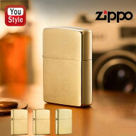 【P5倍要エントリー】 ジッポー ZIPPO ライター レギュラー 定番 ブラッシュブラス / ハイポリッシュ(鏡…