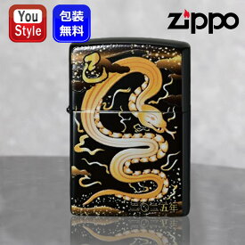 【11/15~16限定★2000円OFFクーポン★＆P5倍要エントリー】在庫一掃 赤字セール ジッポー ZIPPO ライター 2025年 干支「巳」チタンコーティング 黒 2TIBK-SNAKE お祝い 記念品 メンズ レディース 豪華 喫煙具 就職祝 誕生日 プレゼント 父の日 退職祝い 贈り物に ファッショ