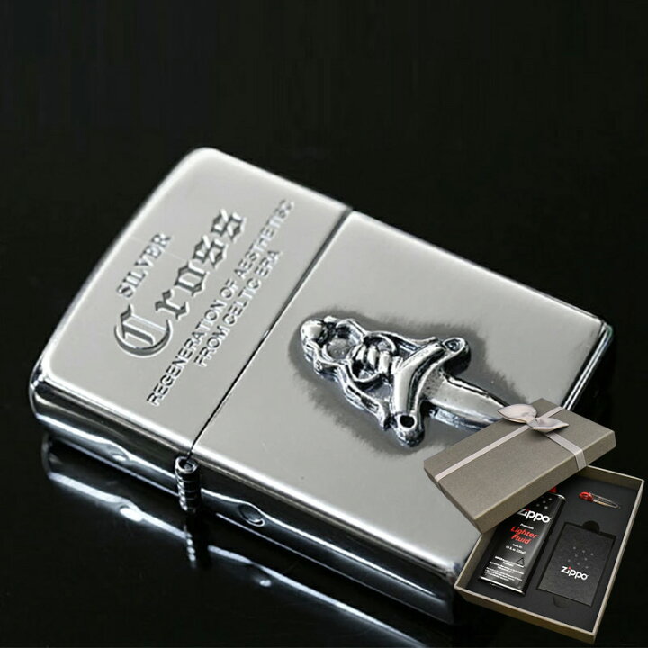 楽天市場】名入れ ライター ジッポー ZIPPO 7点ギフトセット クロス 