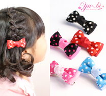 楽天市場】水玉 ドット（バレッタ・ヘアクリップ｜ヘアアクセサリー  