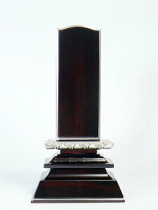 モダン位牌 鈴風 黒檀4.5号(すずかぜ)【送料無料】