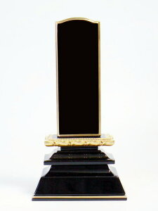 モダン位牌 鈴風 黒塗り3.5号(すずかぜ)【送料無料】