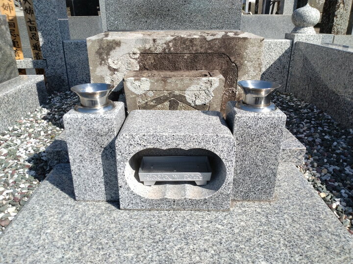 楽天市場】【レビュー特典あり！】白御影石角香炉 コンパクト 幅24cm 