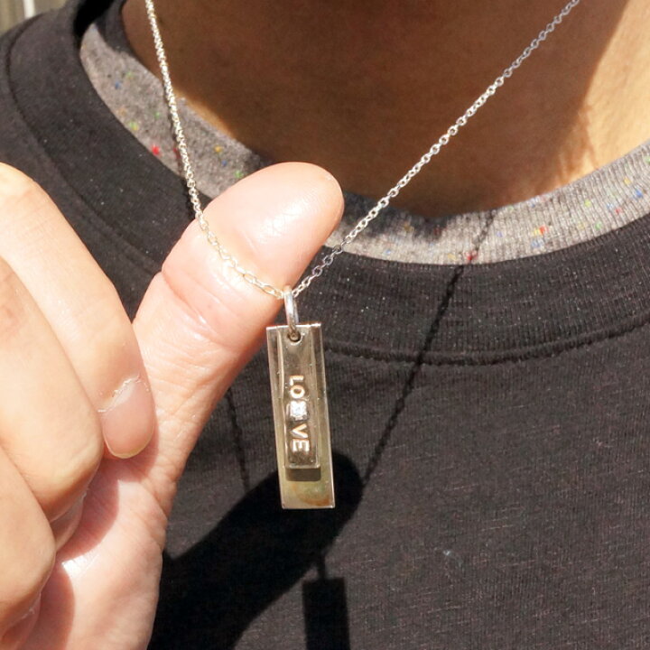 楽天市場】シルバー925 ペンダントヘッド ペンダントトップ プレート 