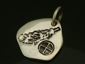 Vo[925 ǉɕ`ꂽĜ悤ȃwbh CfBA silver925 Vo[ANZT[ y_gwbh y_ggbv Y