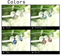 零れ落ちるスワロフスキーのしずくピアス
