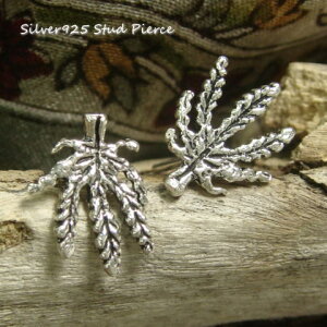 Vo[sAX {݂ɃAȗtς̃sAX Vo[925 silver925 Vo[ANZT[ X^bhsAX fB[XsAX }t@i