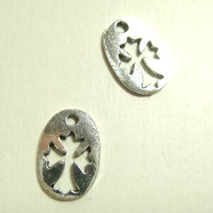 Vo[p[c 21Zbg 6.68mm×10.26mm^CvŃVo[925̃v[gɃNX̖͗lʂꂽVo[NX\˃p[c2Zbg r[Y Vo[925 silver925 Vo
