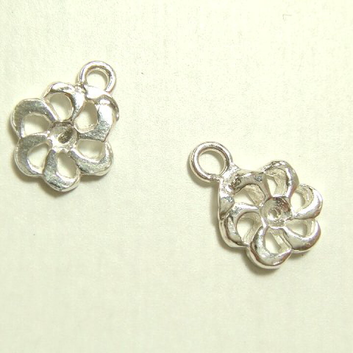 楽天市場】シルバーパーツ2個で1セット 横幅5.98mm×高さ7.80mmで 