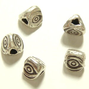 Vo[p[c 51Zbg a4.2mm^Cvŉɖڋʂ̂悤Ȗ͗l`ꂽVo[925̎Op`̃r[Y5Zbg r[Y ANZT[ Vo[925 silver925 Vo[ANZT