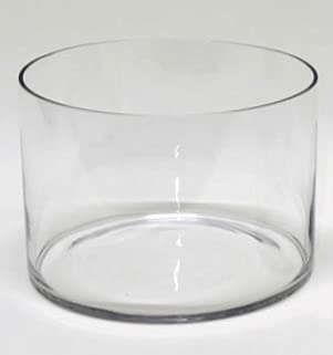 ガラス花瓶S　<br>直径21cm×高さ15cm　<br>重量