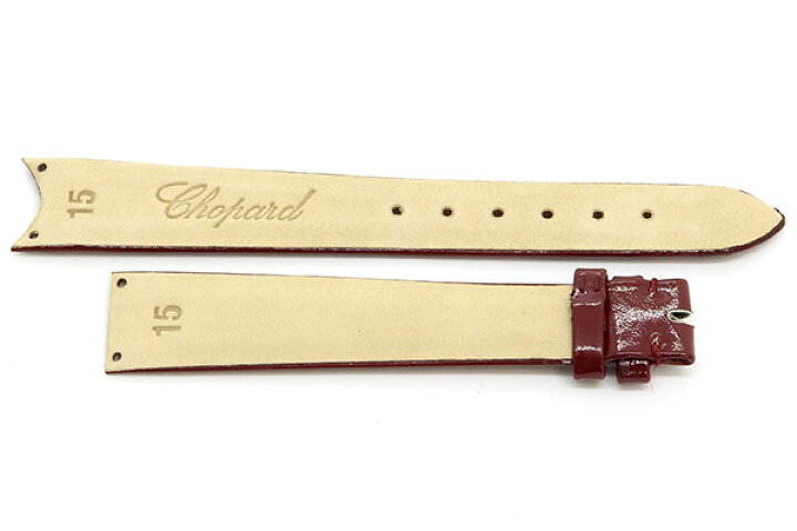 楽天市場】【新品】ショパール 替えベルト 純正 ボルドー パテント  