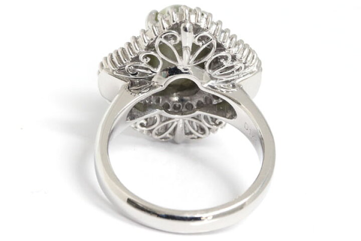 楽天市場】【中古】キャッツアイ ダイヤモンド リング 7.96ct D1.41ct 