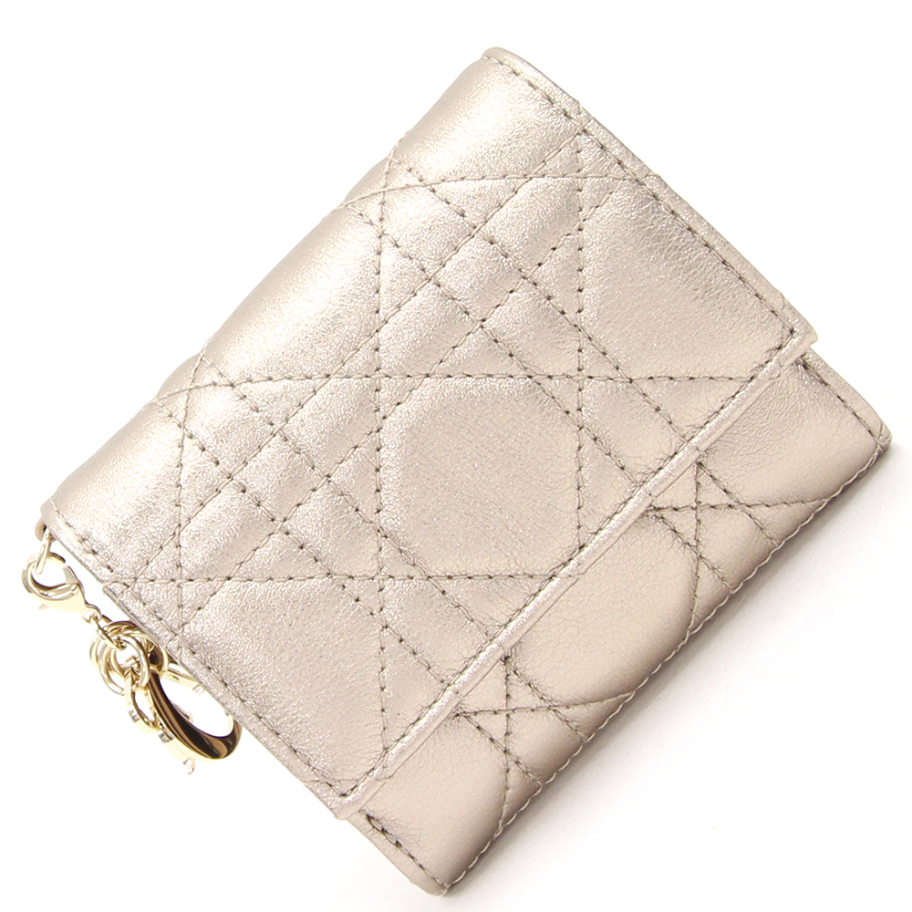 新品、未使用、Dior ディオール 財布 三つ折り ロータスウォレット 