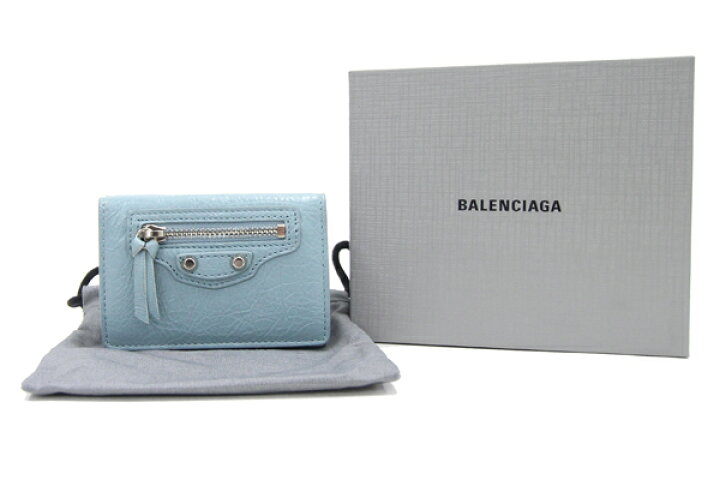 楽天市場】バレンシアガ 三つ折り財布 クラシック ミニウォレット  