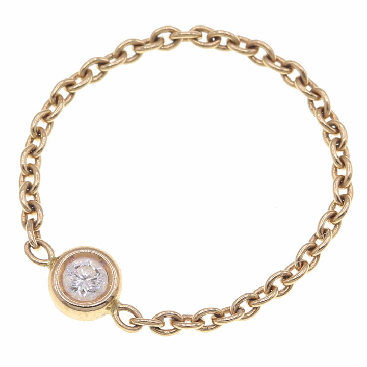 楽天市場】ディオール リング ミミウィ 1Pダイヤ YG イエローゴールド  