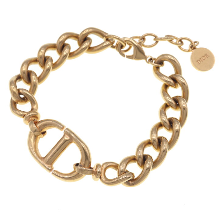 楽天市場】ディオール ブレスレット NAVY B1569CDNMT ゴールド メタル  