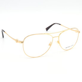 マイケルコース メガネフレーム MK7009 ゴールド クリア メタル 中古 眼鏡 アイウェア レディース メンズ サングラス MICHAEL KORS