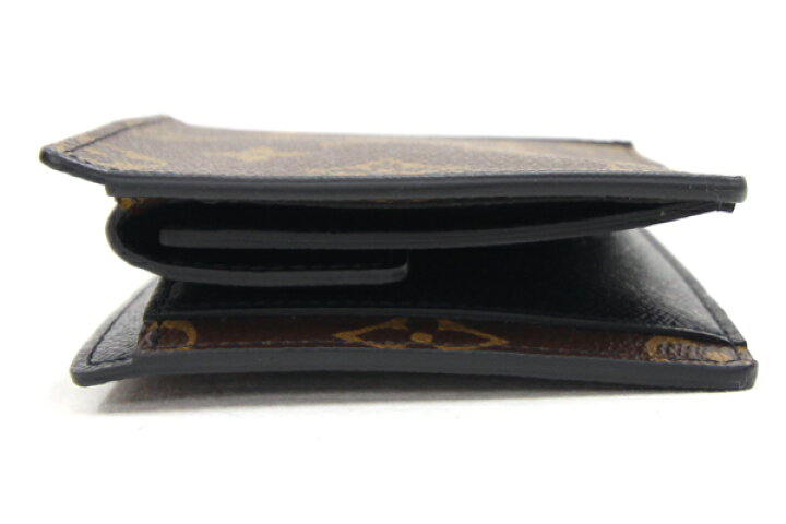 楽天市場】ルイヴィトン 二つ折り財布 モノグラムマカサー  