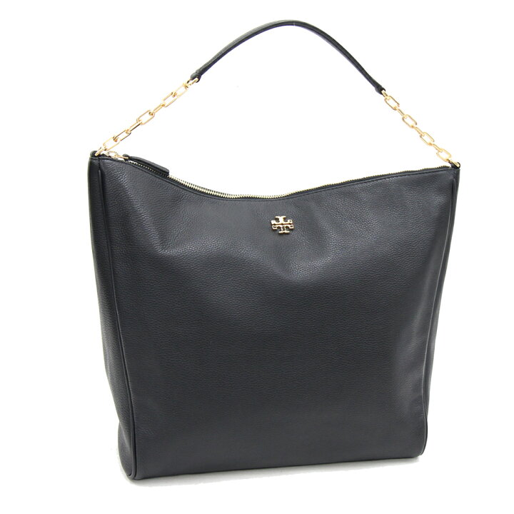 楽天市場】トリーバーチ ワンショルダーバッグ ブラック レザー 中古  