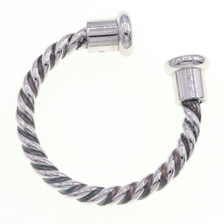 BVLGARI 育た ブルガリ キーリング スターリング シルバー 