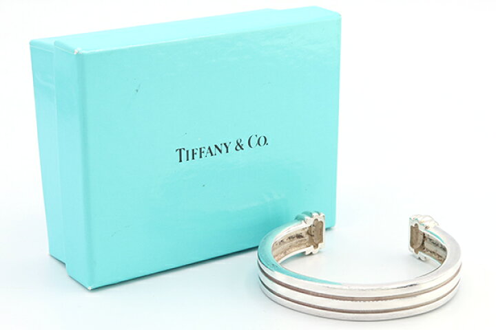 楽天市場】ティファニー バングル アトラス グルーブド オープンカフ  