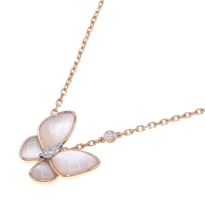 楽天市場】ヴァンクリーフ＆アーペル ネックレス ドゥ パピヨン  