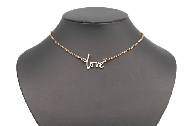 楽天市場】クロエ ネックレス ゴールド メタル ストーン 中古 LOVE 