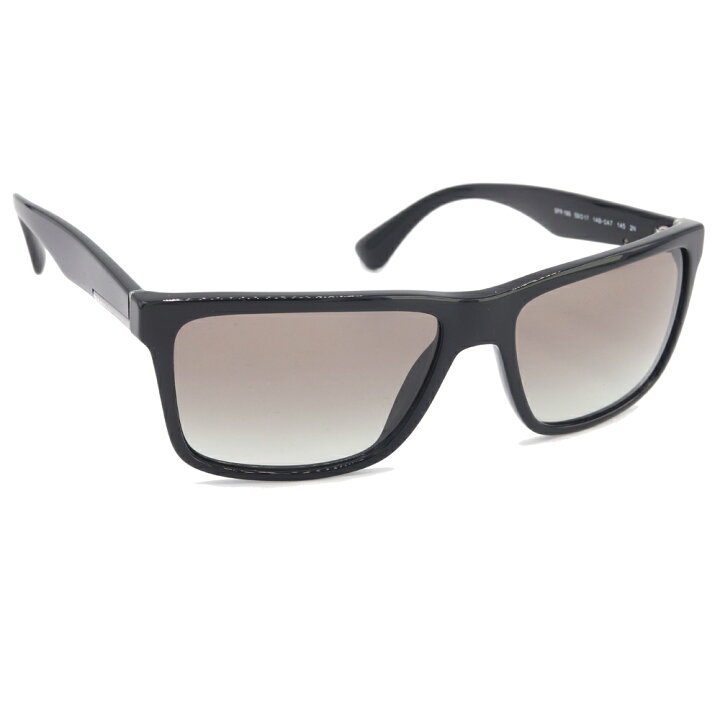 楽天市場】プラダ サングラス SPR19S ブラック クリアブラック 中古 