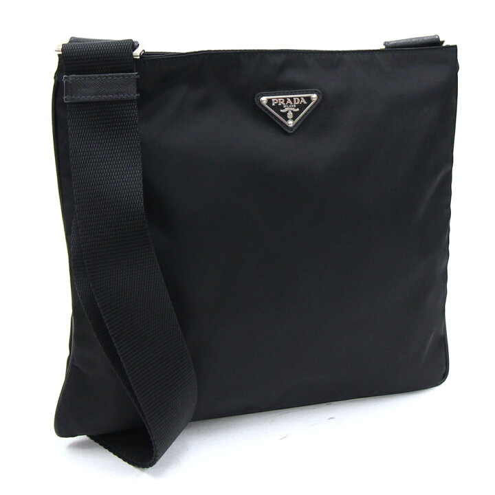 楽天市場】プラダ ショルダーバッグ VA0053 ブラック ナイロン 中古 