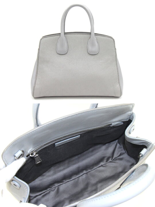 楽天市場】□ミュウミュウ 2WAYハンドバッグ マドラス 5BA 130 グレー  